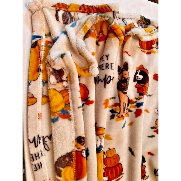 Throw Blanket 50"x 60" Fall Home Decor Soft Polyester Fiber By Celebrate - Picture 10 of 11